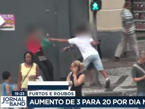 Roubos aumentaram no bairro do Brás Jornal da Band