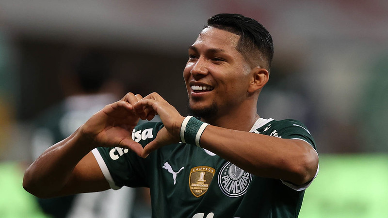 Rony busca chegar à artilharia do Palmeiras em Copas Libertadores Cesar Greco/Palmeiras