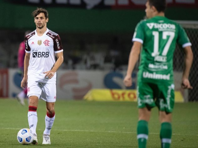 Fla parou na lanterna Chape nesta segunda Alexandre Vidal/CR Flamengo/Divulgação