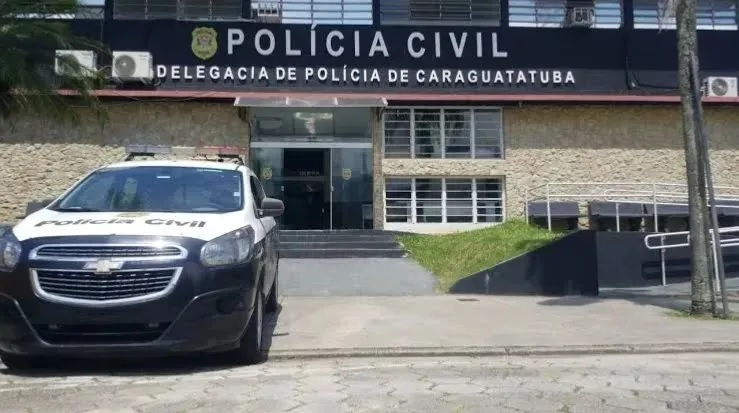 Homicídio foi registrado na Delegacia de Caraguatatuba Rauston Naves/TV Band Vale