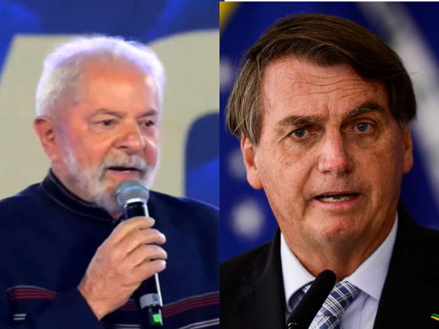 Lula oscila um ponto e tem vantagem de 10 pontos sobre Bolsonaro, afirma BTG/FSB Fotos: Agência Brasil 