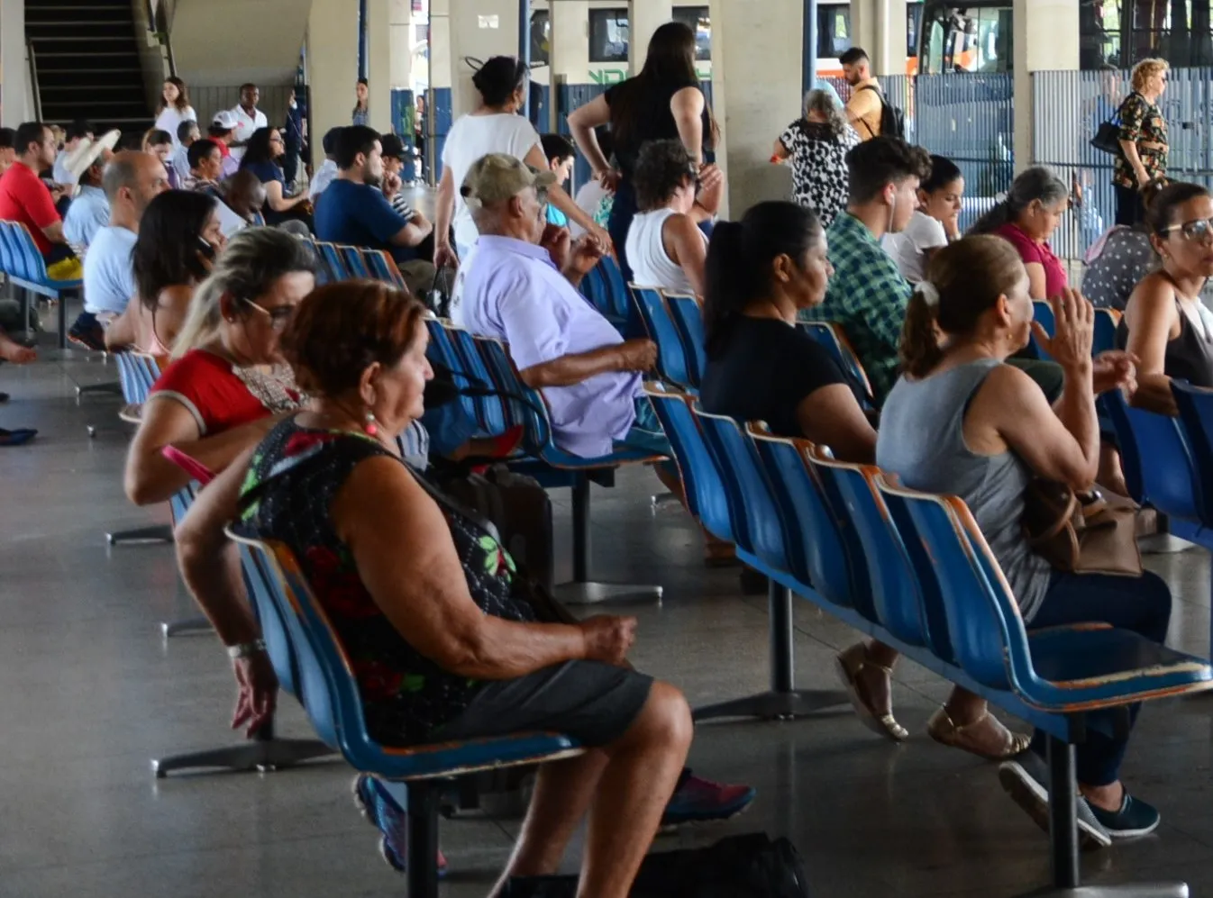 A expectativa é que 14 mil pessoas passem pela rodoviária