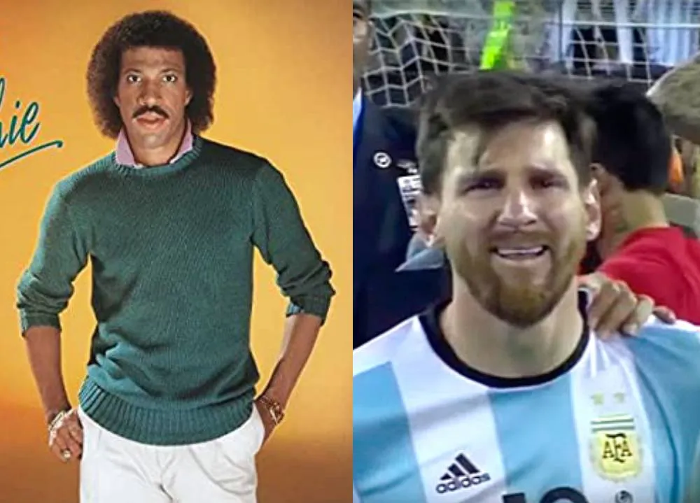 Lionel Richie enviou mensagem de apoio a Lionel Messi em 2016