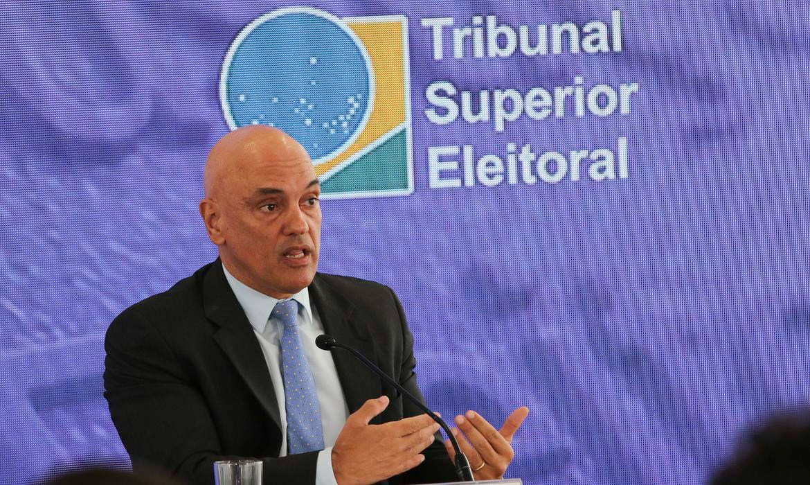 Presidente do Tribunal Superior Eleitoral, Alexandre de Moraes Foto: Agência Brasil