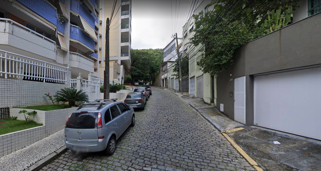 Rua Belisário Távora, em Laranjeiras, sofre com assaltos Google Maps