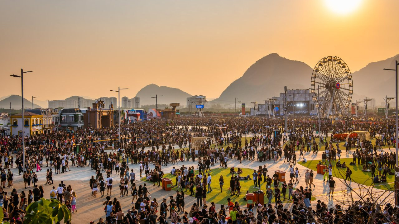 Público se reúne para exaltação da música no Rock in Rio Ariel Martini/Rock in Rio