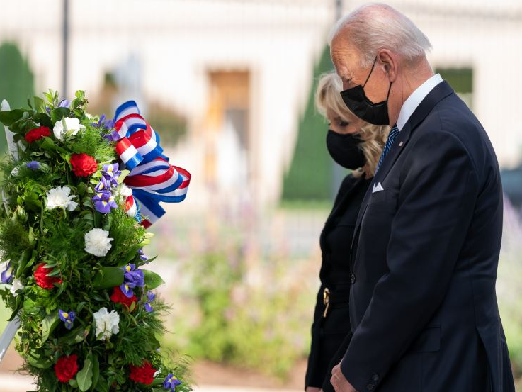 Joe Biden e a primeira-dama Jill Biden estiveram em Nova York e, depois, embarcaram para a Pensilvânia. Foto: Divulgação/Governo dos Estados Unidos