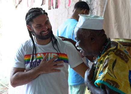 David está internado na Zona Sul do Rio de Janeiro Reprodução/Redes Sociais 