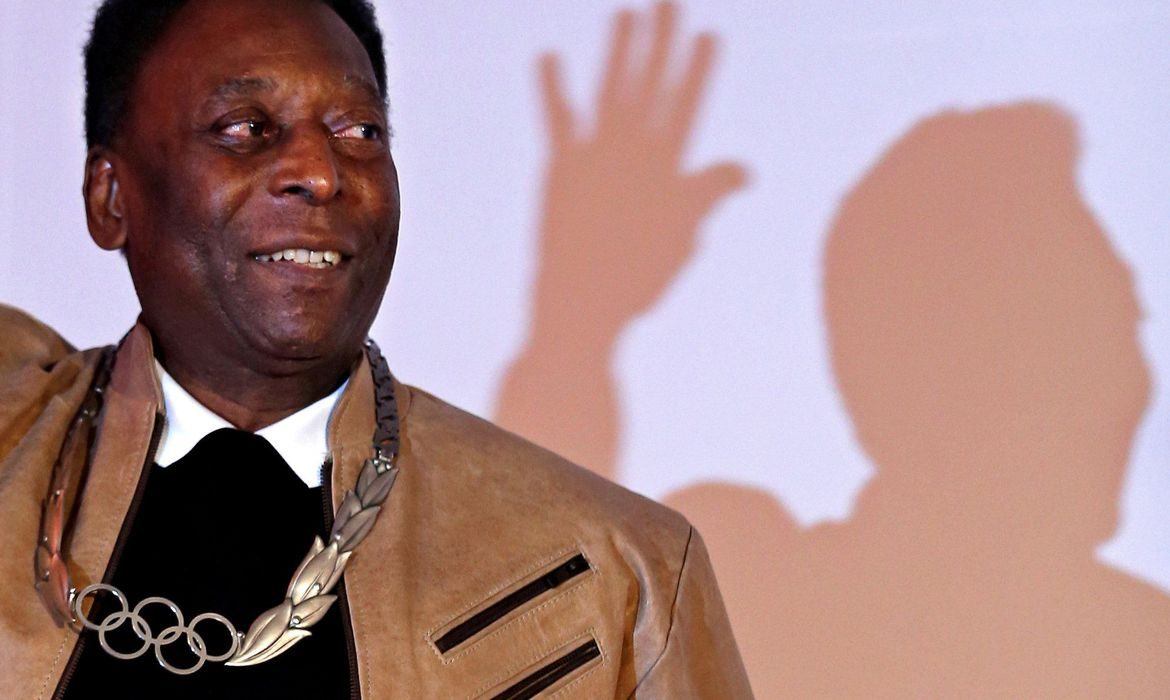 Pelé se manifestou pelas redes sociais nesta segunda. Foto: Agência Brasil