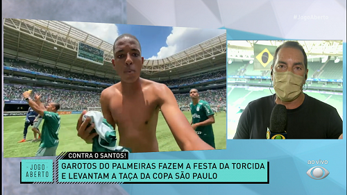 Edmundo altera versão de música do Palmeiras: "Ganhou a Copinha e bi mundial!"