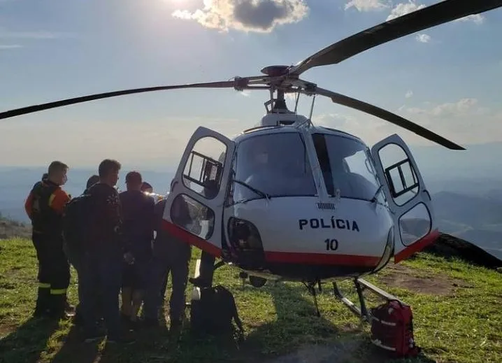 Queda de paraglider mobiliza bombeiros e PM em Cachoeira Paulista 