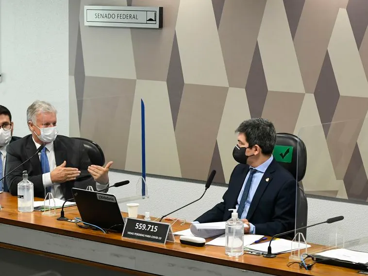 Em depoimento, Airton Cascável negou participação na compra das vacinas