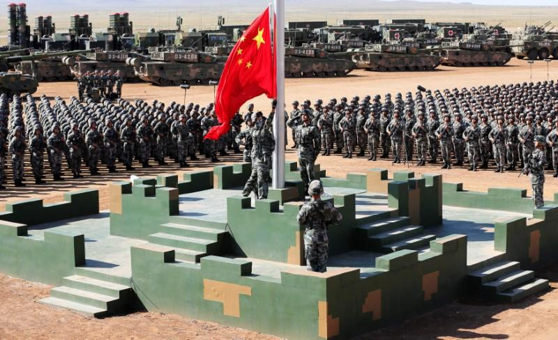 O país tem feito exercícios militares ao redor da área insular. Foto: Reuters