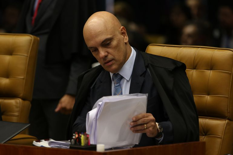 Alexandre de Moraes é relator no STF do inquérito sobre as milícias digitais Fabio Rodrigues Pozzebom/Agência Brasil 