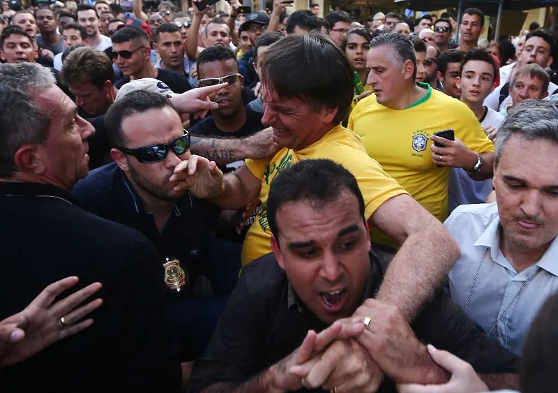 Bolsonaro sofreu ataque em setembro de 2018, em Juiz de Fora (MG)