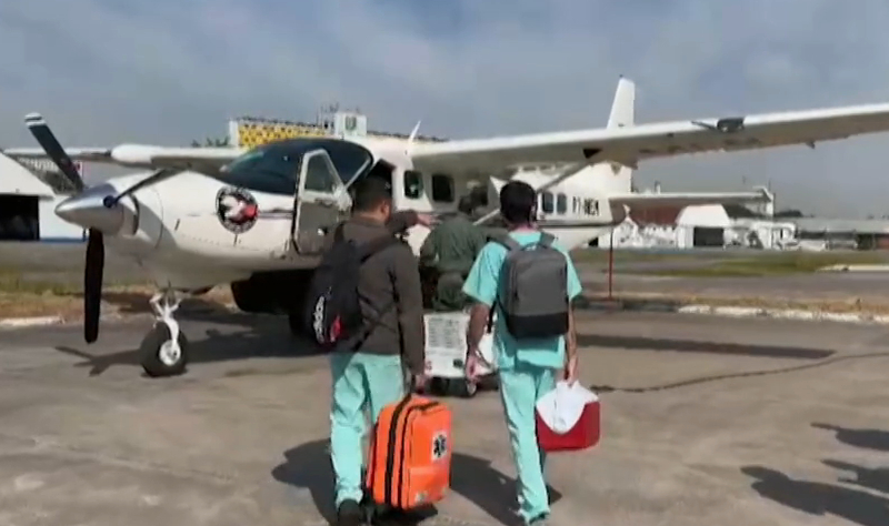 Aeronaves apreendidas com traficantes são usadas para transporte de órgãos
