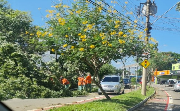 Jardim das Indústrias é um dos pontos afetados pela chuva e que teve vacinação suspensa Marcel Pereira/Band Vale