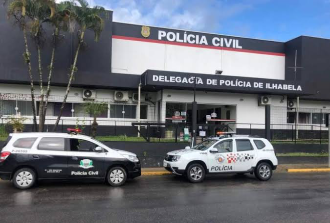 Casal furta cofre de doações de igreja em Ilhabela Divulgação/ Polícia Civil