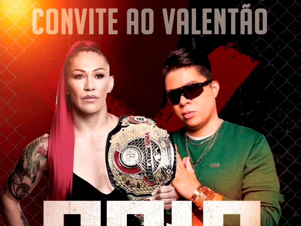 Cris Cyborg desafia DJ Ivis para uma luta no ringue Reprodução/Instagram