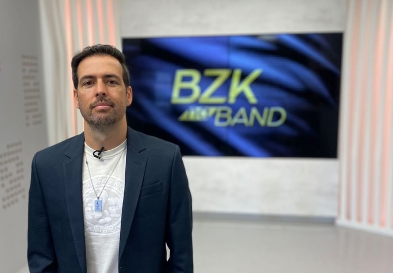 Lucas BZK estreia programa esportivo na tela da TV Band Vale