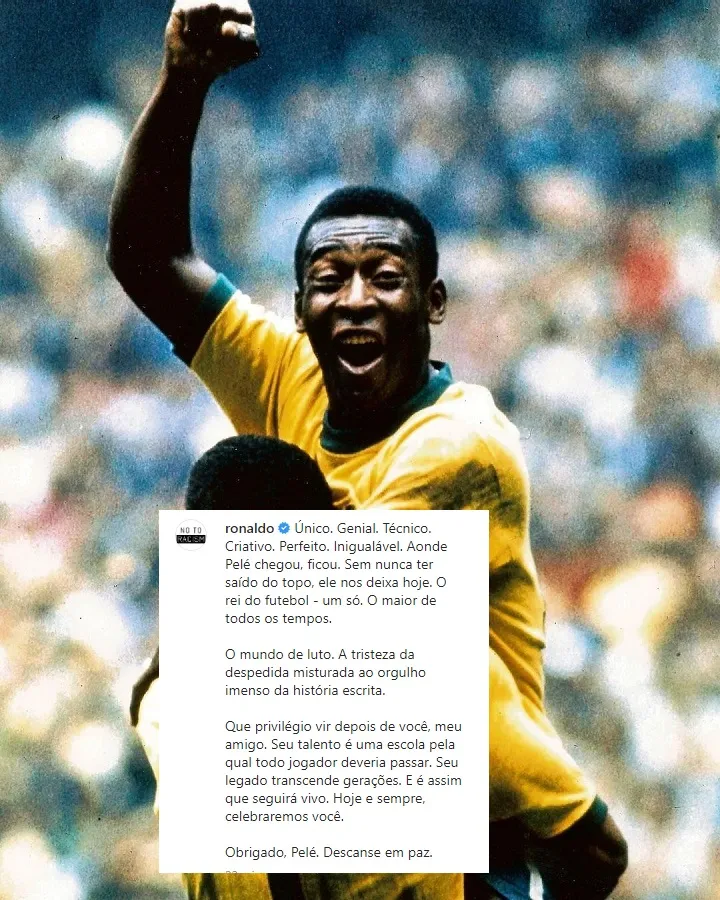 Love, Love, Love… as despedidas do Rei Pelé - Placar - O futebol