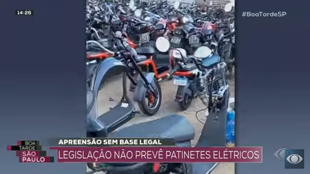 Sem legislação, guardas tomam iniciativa de fazer apreensões  Reprodução / Boa Tarde, São Paulo 