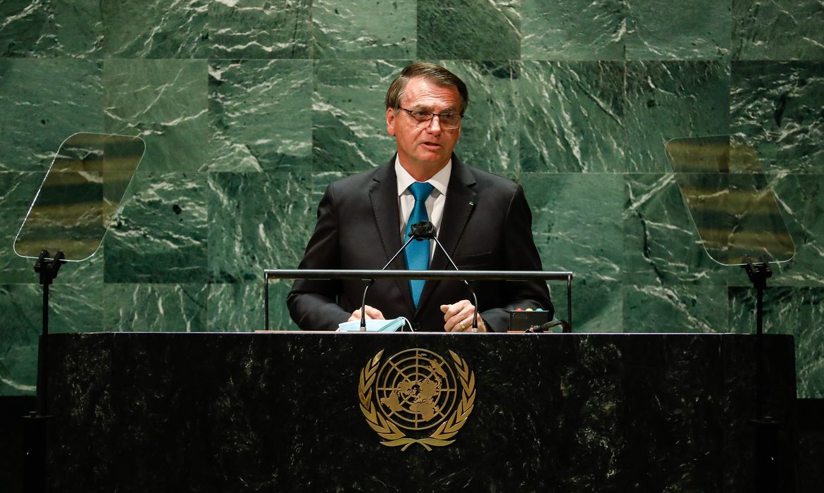 Ministro do TSE proíbe que Bolsonaro use discurso na ONU em material de campanha Foto: Agência Brasil 