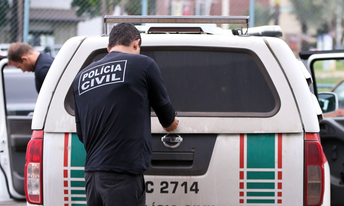 Polícia Civil do RJ faz operação contra lavagem de dinheiro do tráfico Foto: Marcelo Camargo/Agência Brasil