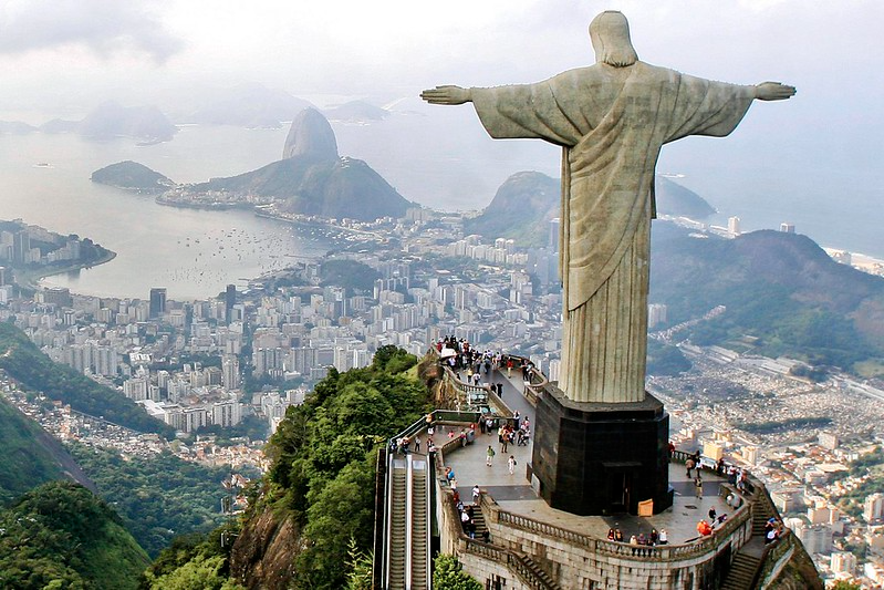 Crianças ganharam passeio no Cristo Redentor Pedro Kirilos/Riotur