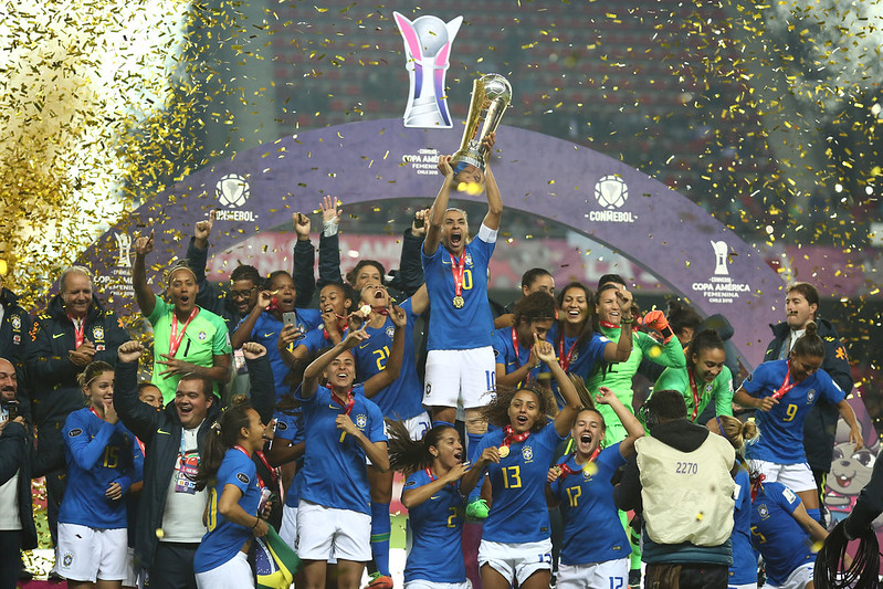 Conmebol sorteia os grupos da Copa América Feminina 2022 nesta quinta-feira Lucas Figueiredo/CBF