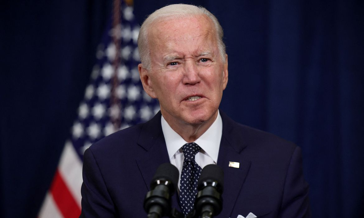 No berço da democracia americana, Biden faz duro discurso contra Trump Foto: Reuters