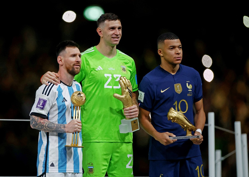 Messi, Emiliano Fernandez e Mbappé se destacaram nesta Copa Hannah McKay/Reuters - 18/12/2022