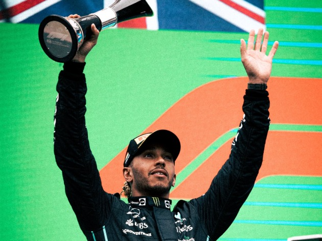 Lewis Hamilton subiu ao pódio nas últimas cinco etapas