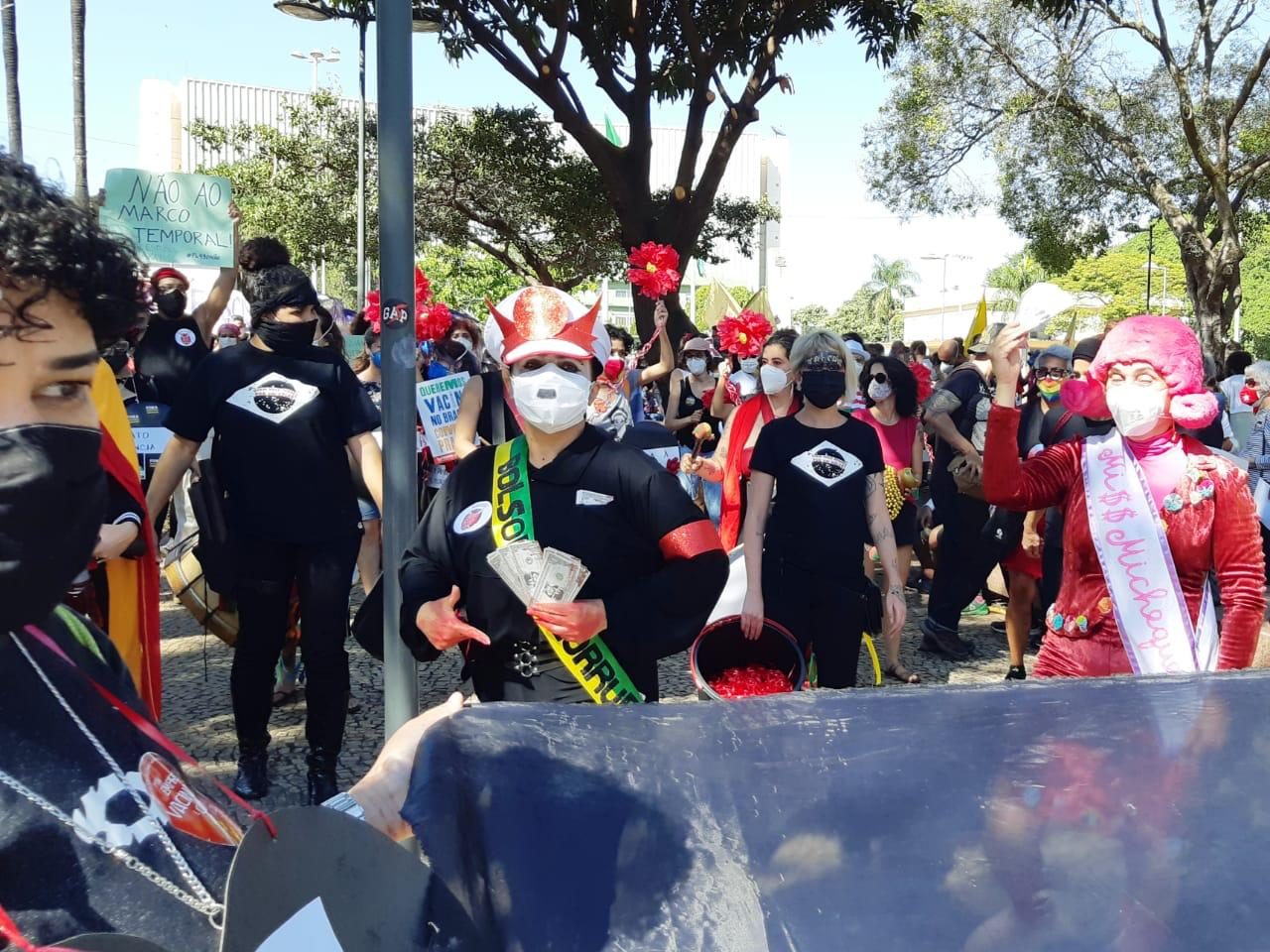 Manifestantes vão às ruas por impeachment de Jair Bolsonaro Foto: Rádio BandNews FM/Magno Medeiros