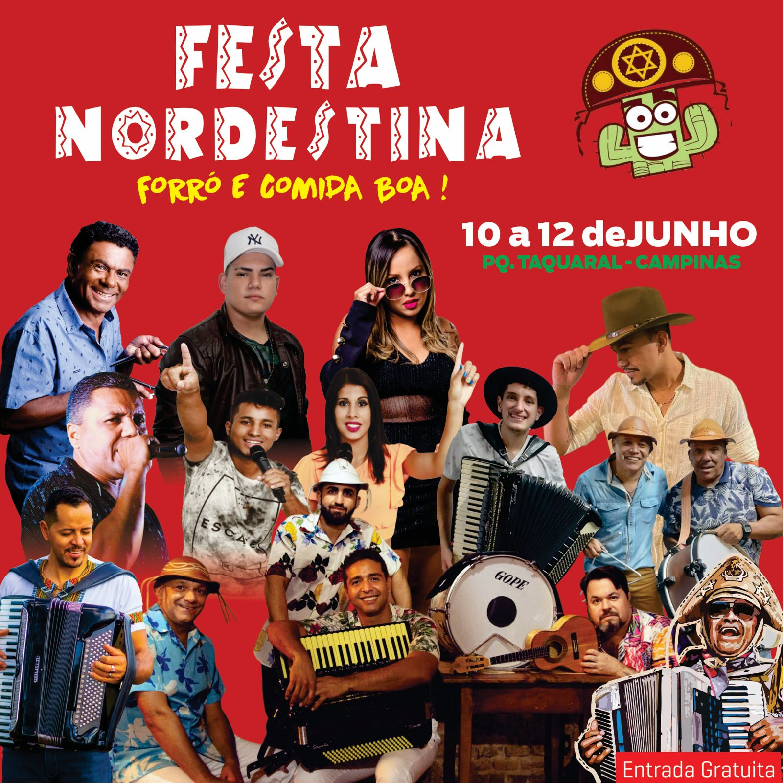 Festa nordestina acontece pela primeira vez na cidade Divulgação/PMC