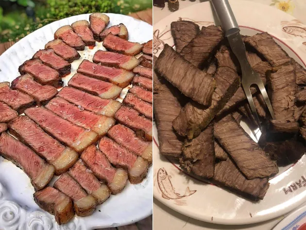 Você prefere carne bem ou mal passada?