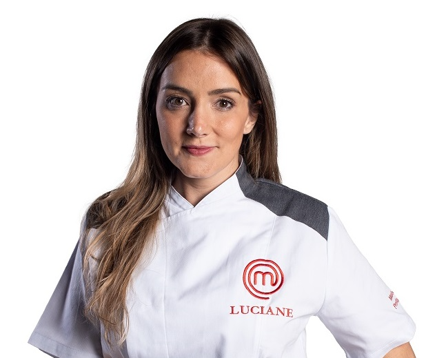 Luciane, do MasterChef, é chef em rede de restaurantes e diz amar adrenalina Divulgação/Band