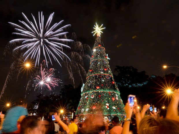 O prefeito determinou que a capital tenha também uma grande árvore de Natal Divulgação/Coca-cola