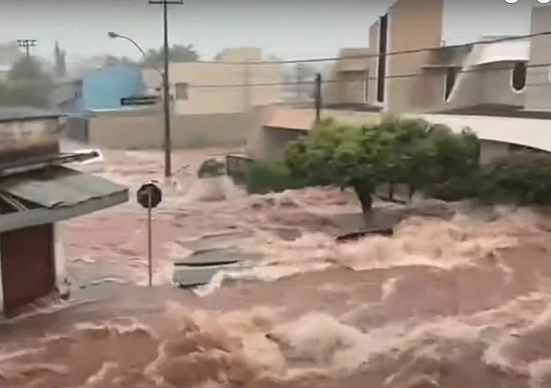 Idosa desaparece depois de fortes chuvas em Barretos (SP)