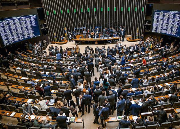 om o retorno dos trabalhos presenciais, não haverá mais discursos onlines durante as sessões no plenário Foto: Agência Brasil