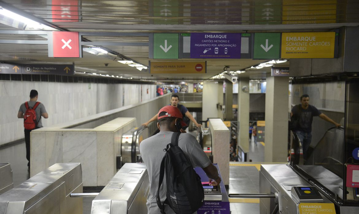 Acesso na estação do Maracanã vai ser facilitado Fernando Frazão/Agência Brasil