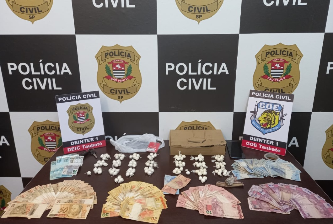 Três são presos ao tentar arremessar drogas dentro do Pemano, em Tremembé Divulgação/Polícia Civil