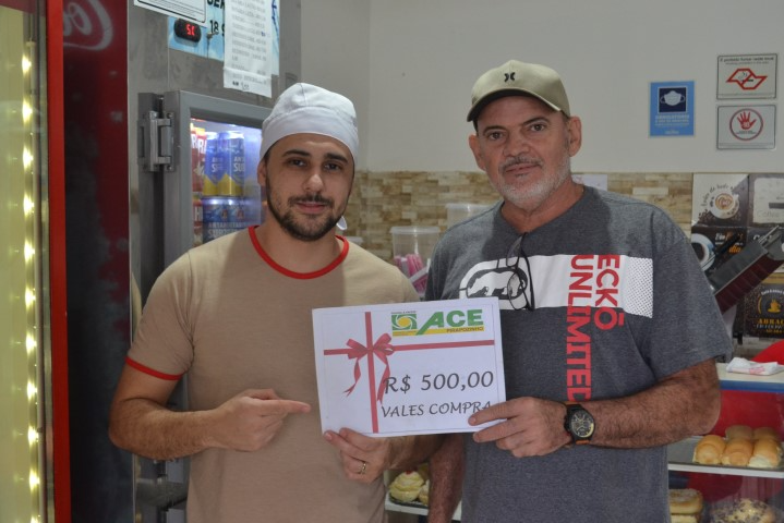 Panificadora Maná Pães também participou da campanha Vapt Vupt. Foto: Cedida/ACE Pirapozinho