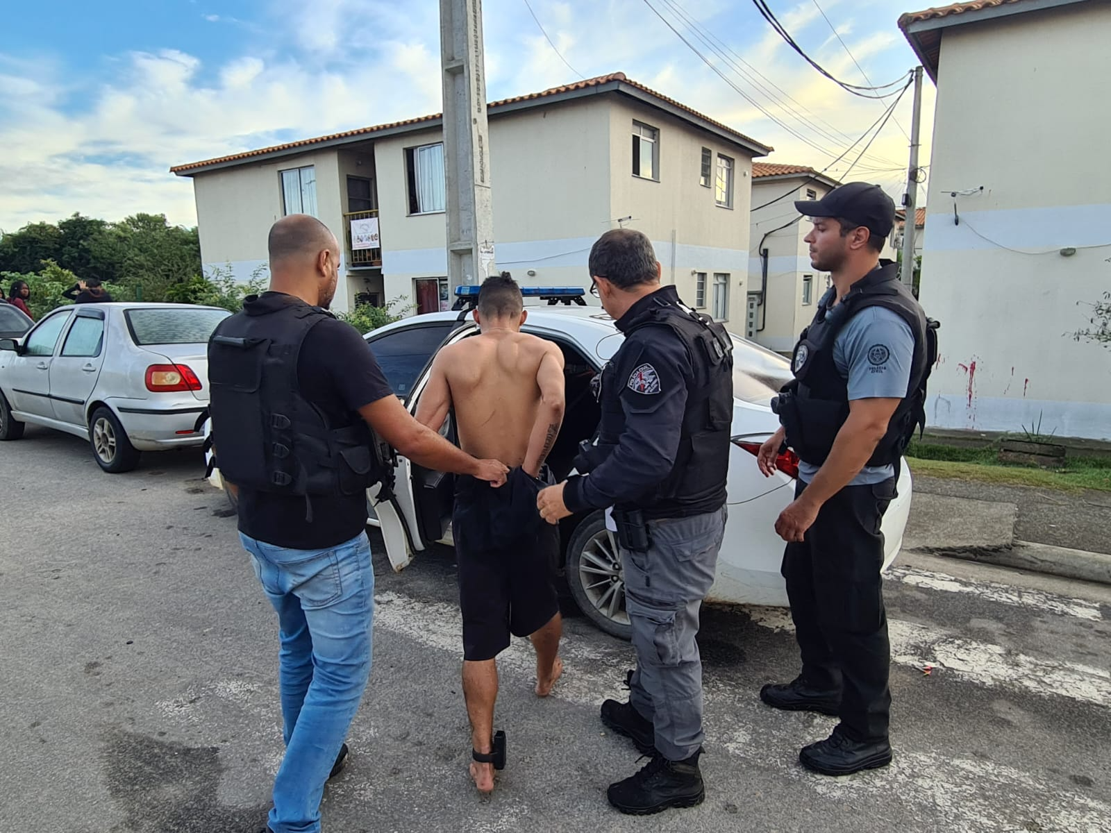 Homens são acusados de matar um jovem de 17 anos Divulgação/Polícia Civil