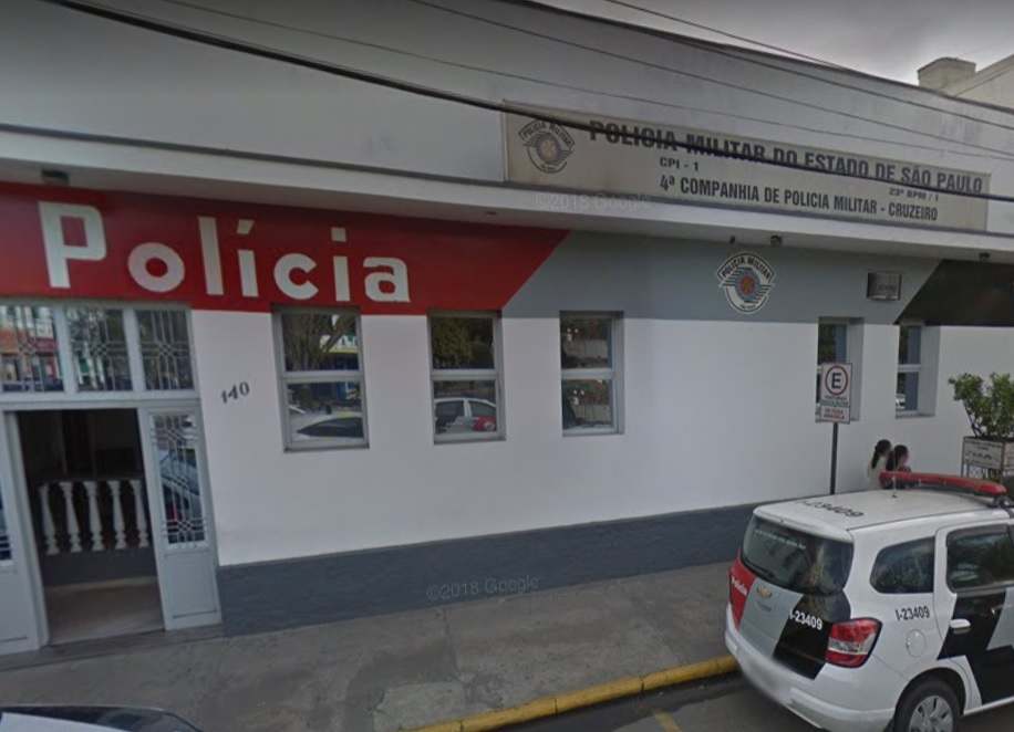 Base da Polícia Militar em Cruzeiro Reprodução/Google Maps