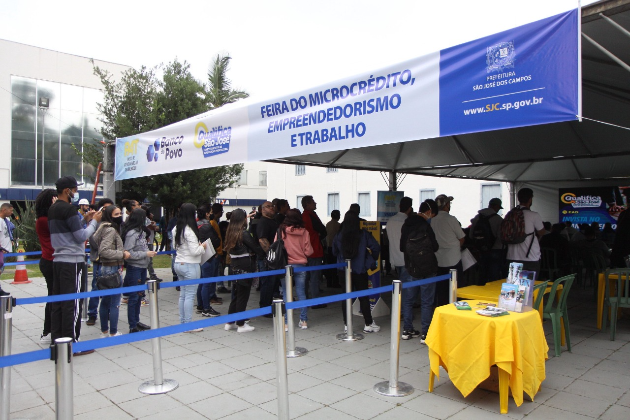 Feira vai acontecer das 9h às 16h30h em duas tendas ao lado da Praça Afonso Pena no centro  Claudio Vieira/PMSJC