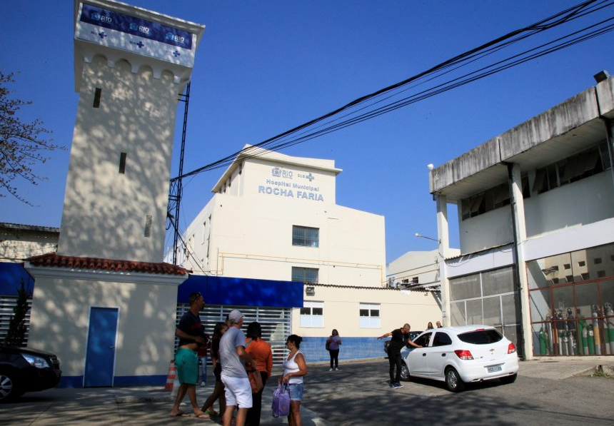 Hospital Municipal Rocha Faria, em Campo Grande, na Zona Oeste do Rio Divulgação/Prefeitura do Rio