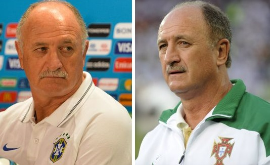 Luiz Felipe Scolari fez história nas seleções do Brasil e de Portugal Marcello Casal Jr/Agência Brasil e Divulgação/FPF