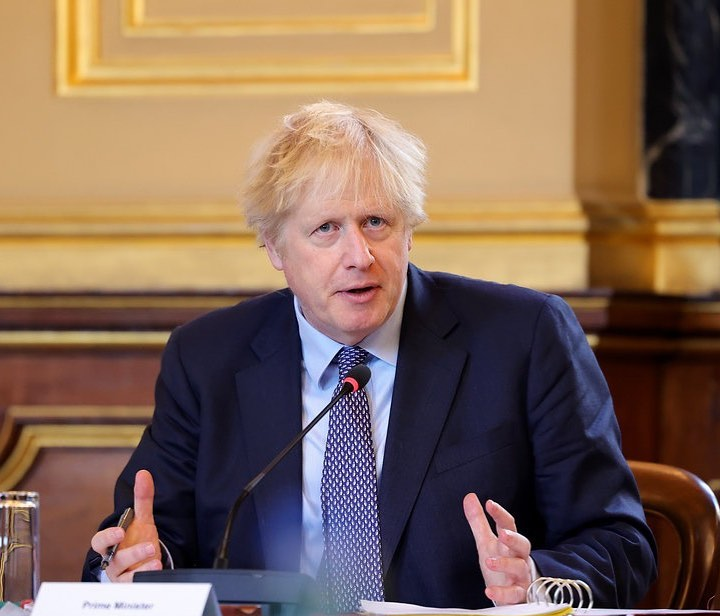 Boris Johnson anunciou terceiro lockdown Reprodução