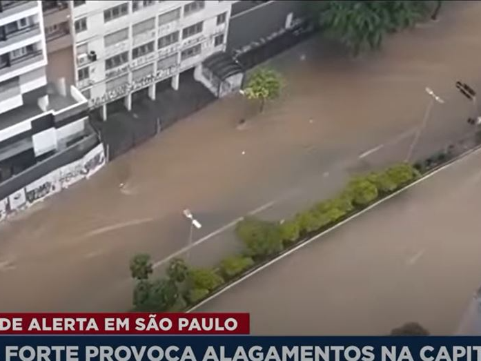 Chuva Forte Provoca Alagamento Em S O Paulo E Deixa A Cidade Em Estado De Alerta Band